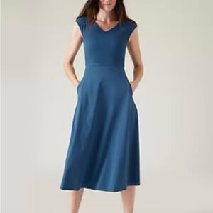 Athleta Blue Ryder Dress